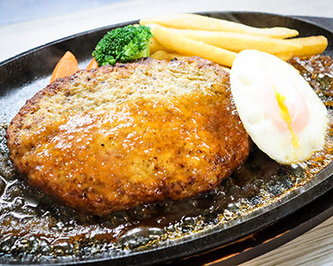 ハンバーグ定食
