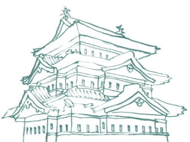 弘前城イラスト