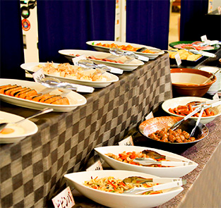 朝食バイキング右側画