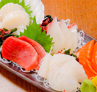 居酒屋メニュー刺し身画